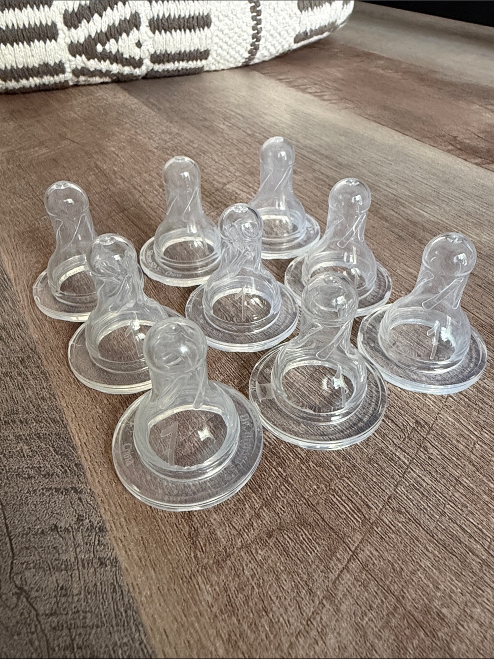 Dr. Brown’s Silicone Bottle Nipples - Pack of 9 Level 1 Slow Flow